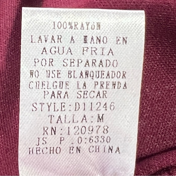 NEW WITH TAGS ENTRO LONG SLEEVED WRAP MINI DRESS - Picture 13 of 15